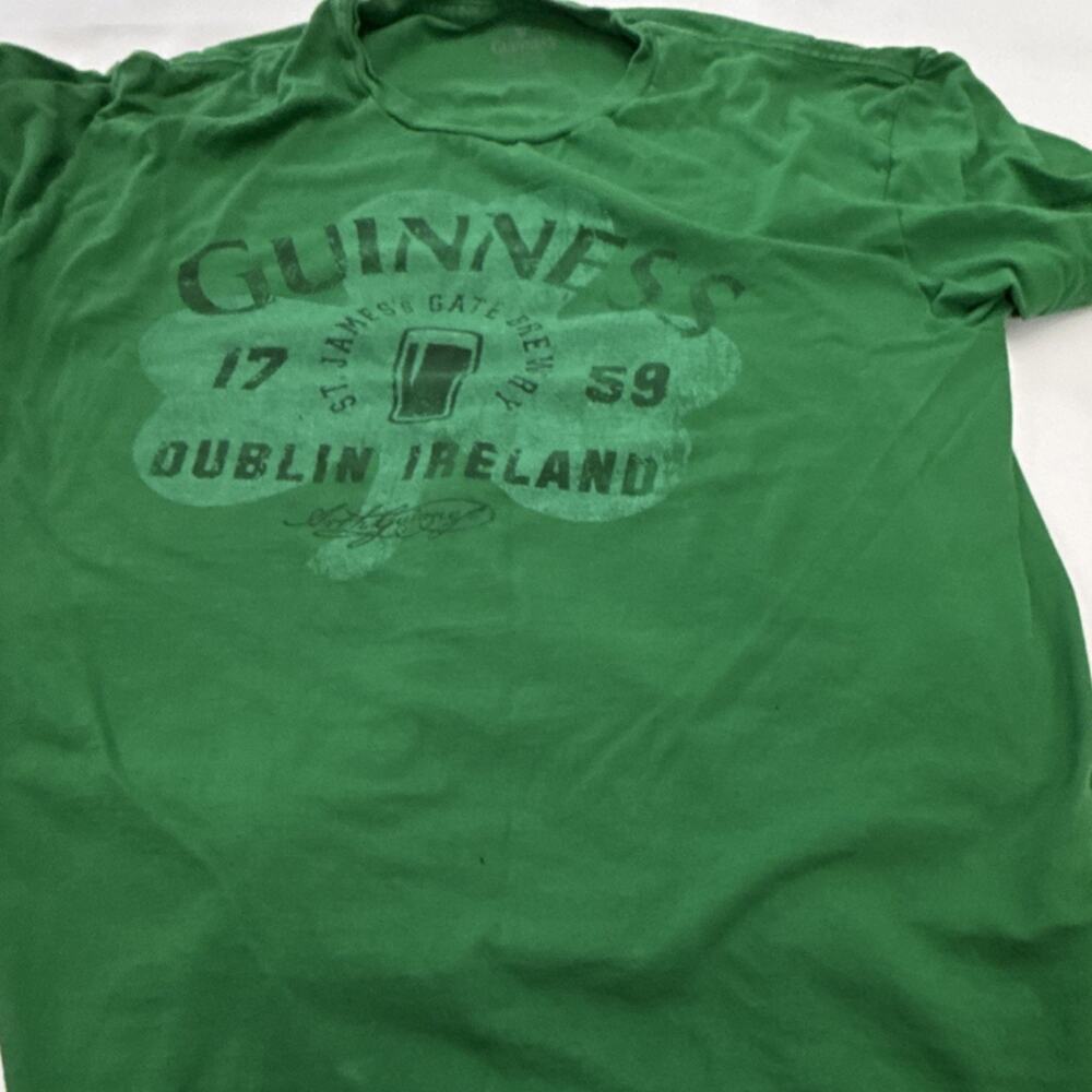 Guinness Green St. Patrick's Day Dublin Ireland Beer-Themed T-Shirt